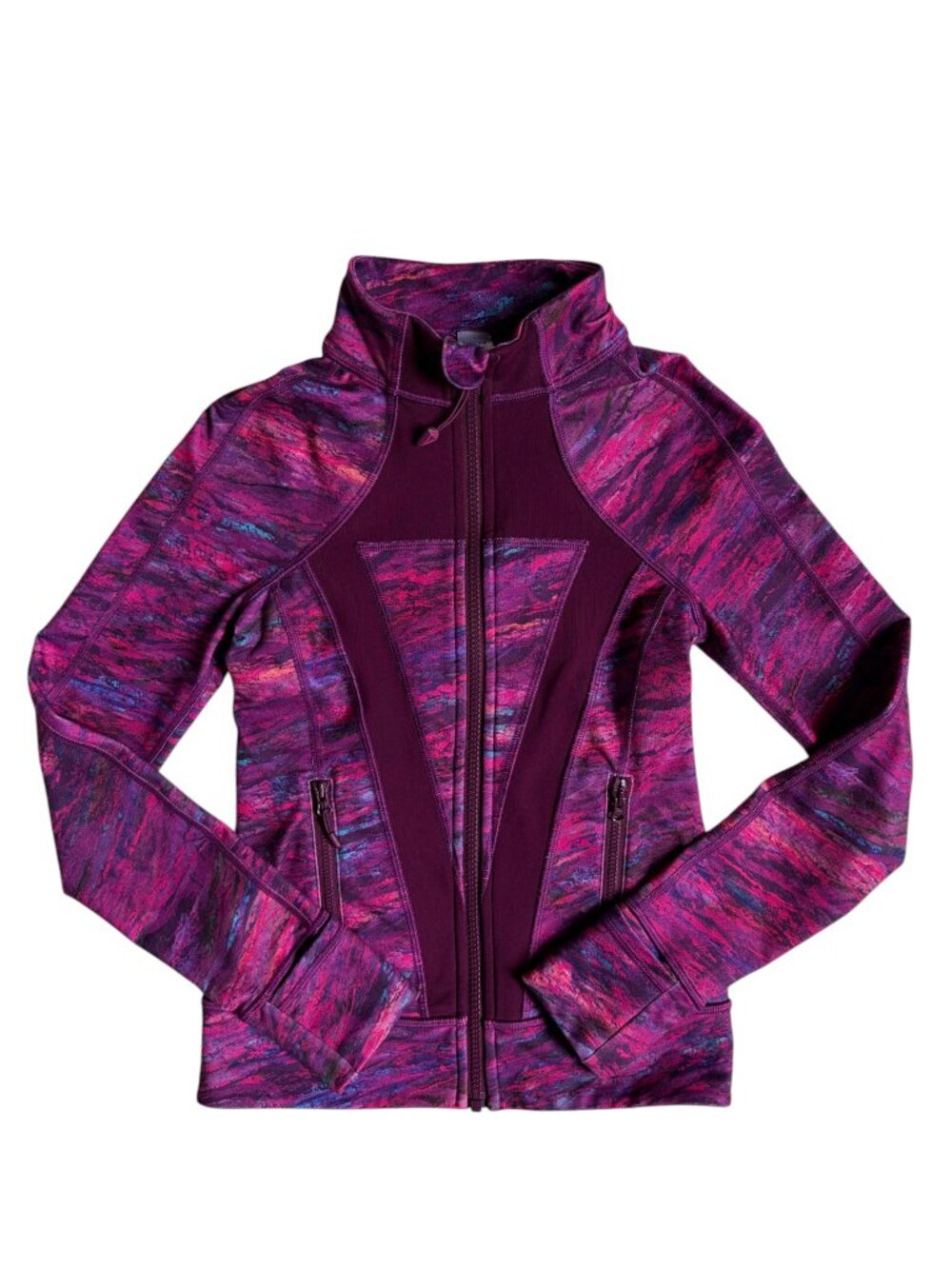 Ivivva by Lululemon Perfect Your Practice Jacket (Pink & Purple) - Size 8
